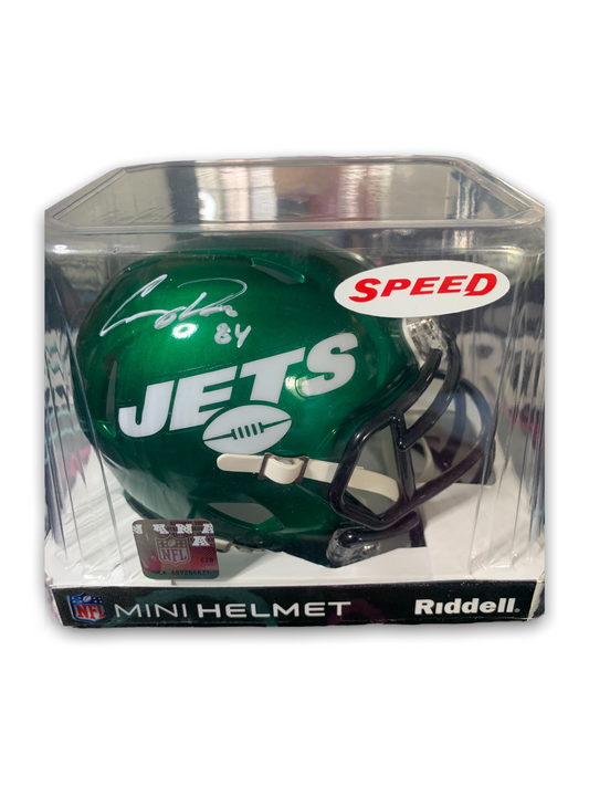 Corey Davis Autographed Speed Mini Helmet (Beckett)