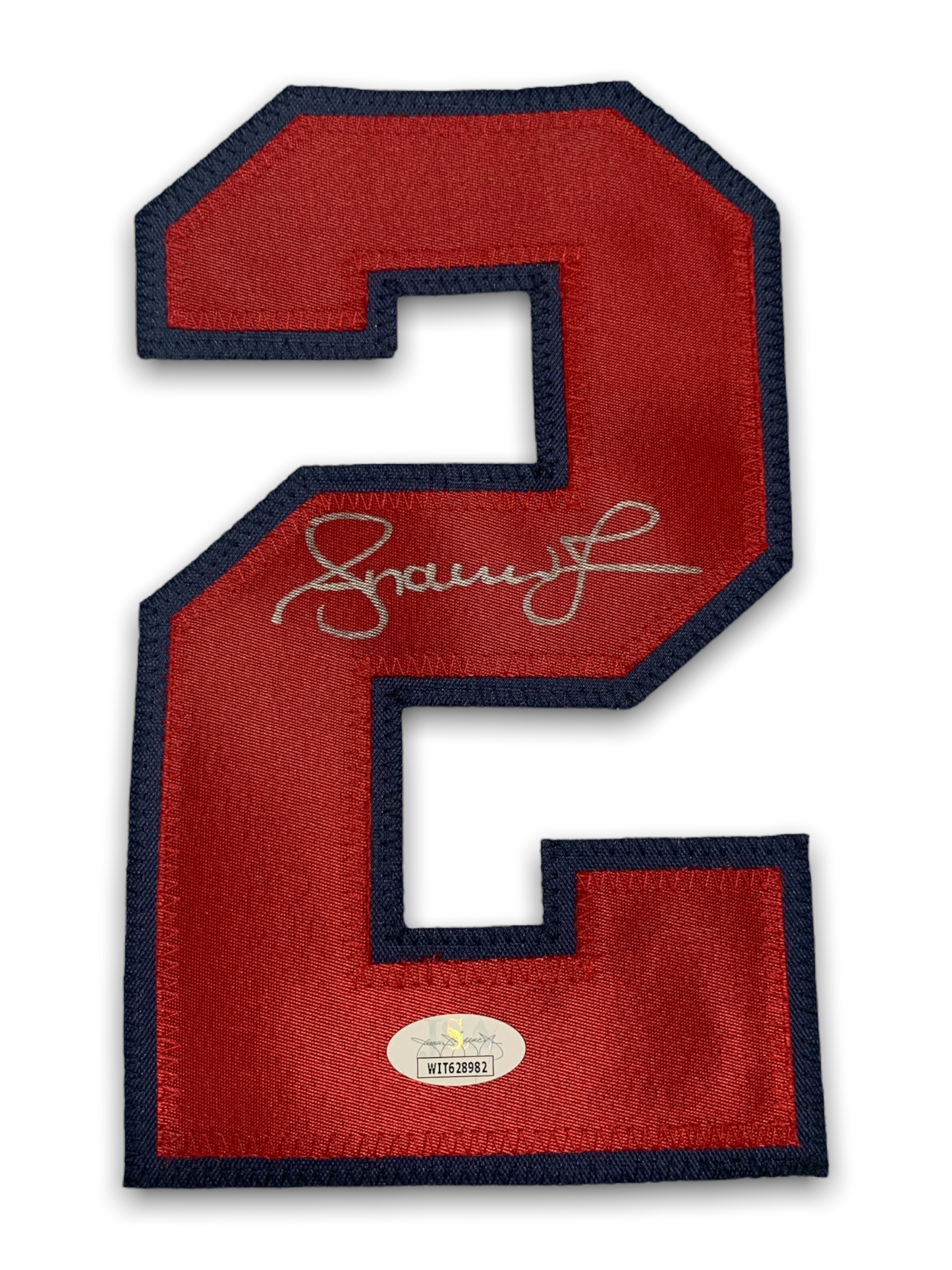 Andruw Jones Autographed Custom Jersey (JSA)