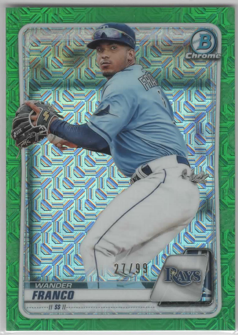 Wander Franco 2020 Bowman Chrome #27/99