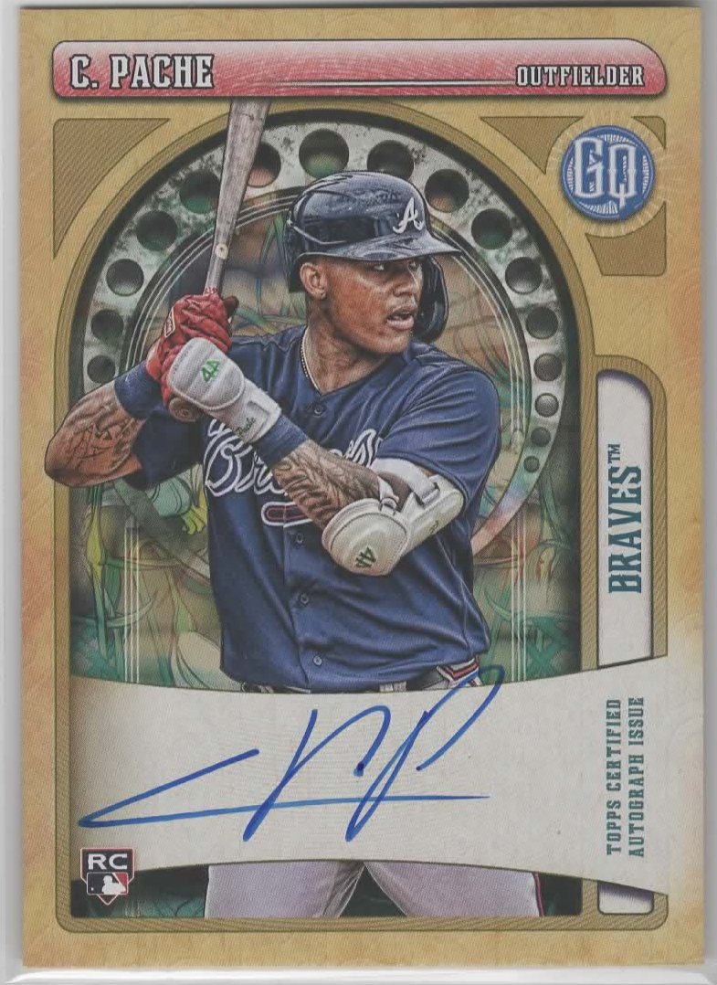 Christian Pache 2021 Topps Gypsy Queen Autographed Rookie Card