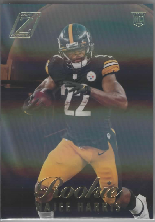 Najee Harris 2021 Zenith Rookie Card