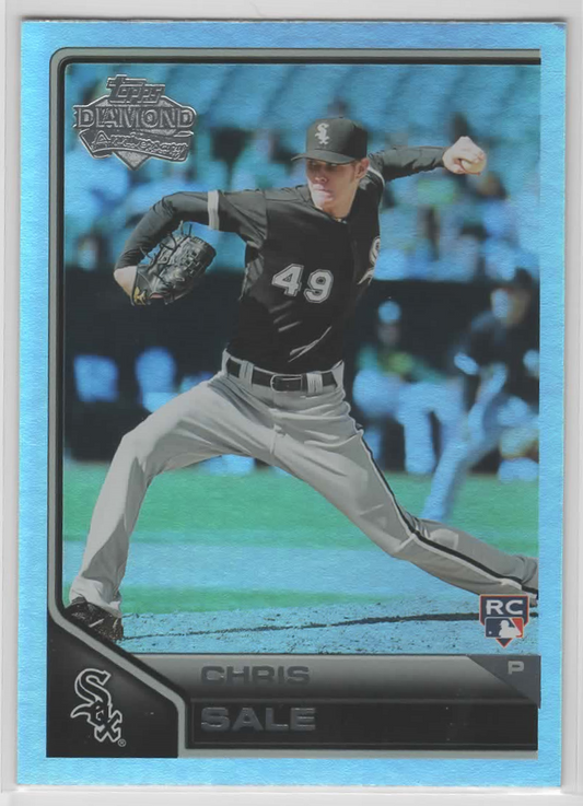 Chris Sale 2011 Topps Lineage Silver Rookie Card