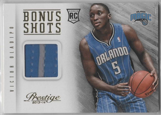 Victor Oladipo 2013 Prestige Patch Rookie Card