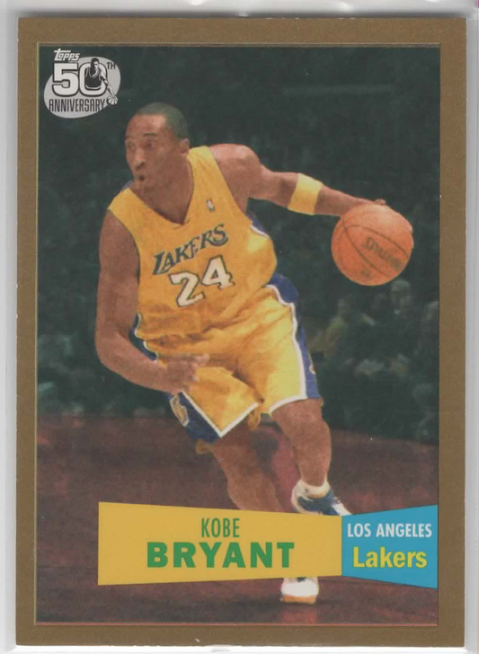 Kobe Bryant 2007 Topps 50th Anniversary Card #1761/2007