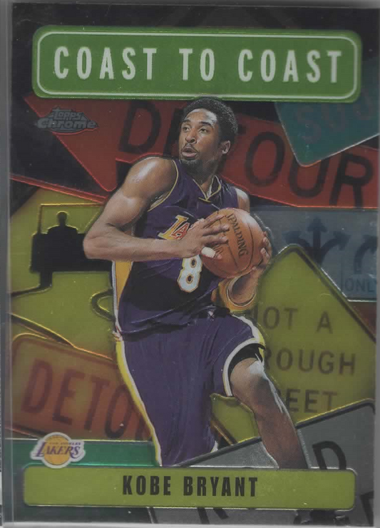 Kobe Bryant 2003 Topps Chrome Coast-To-Coast Card