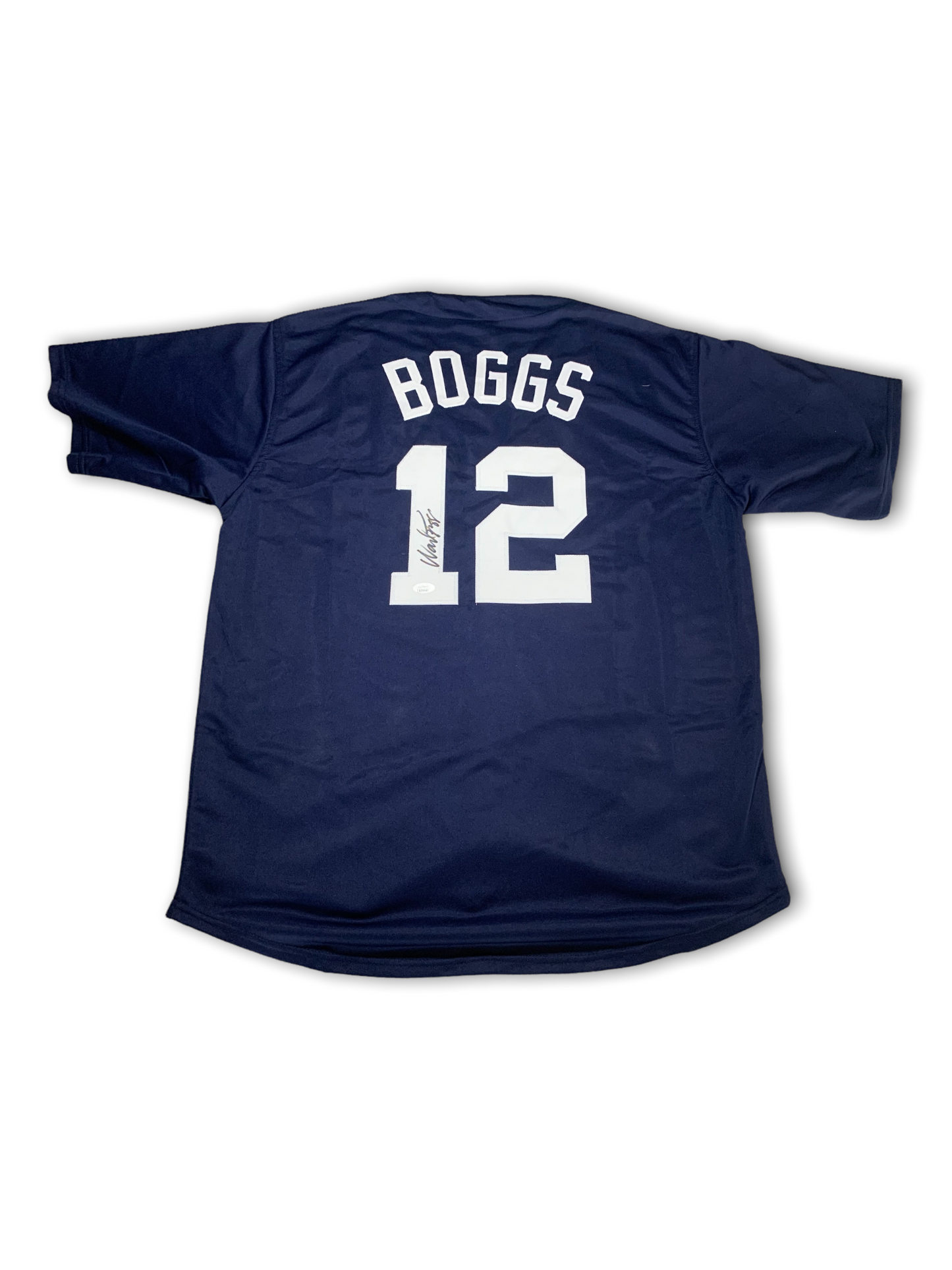 Wade Boggs Autographed Custom Jersey (JSA)