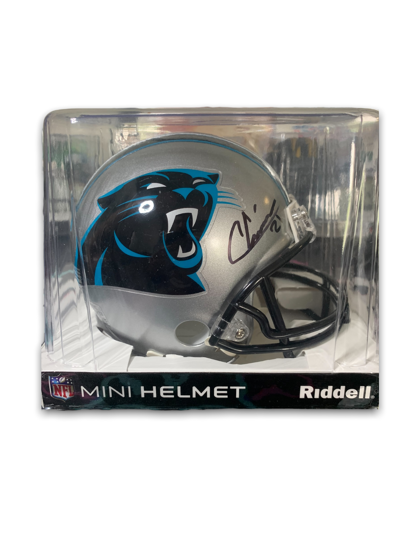 Jeremy Chinn Autographed Mini Helmet (Beckett)